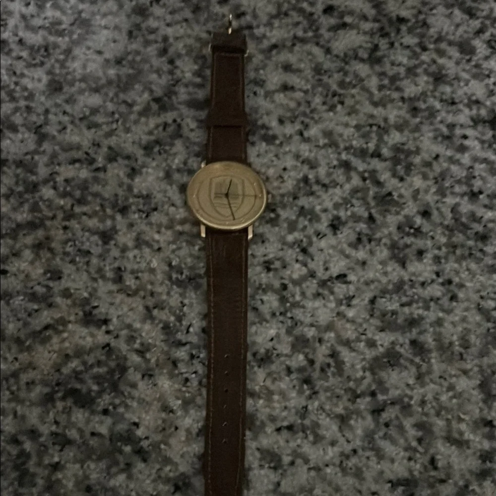 Vintage Hamilton Brown Leather Strap Watch